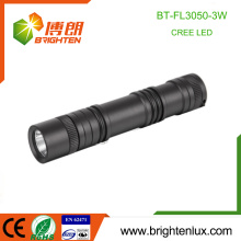 Factory Wholesale Emergency Night Used Outdoor High Power 3W Cree led Rechargeable 18650 Flashlight Torch
